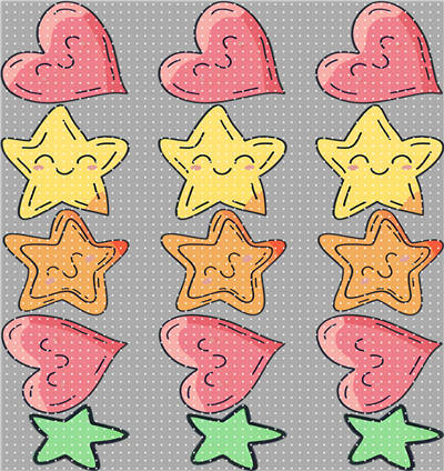 Pen sticker-F 2251